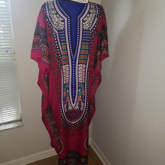 New Fuschia Kaftan Abaya Cover-u… - Picture 8 of 12
